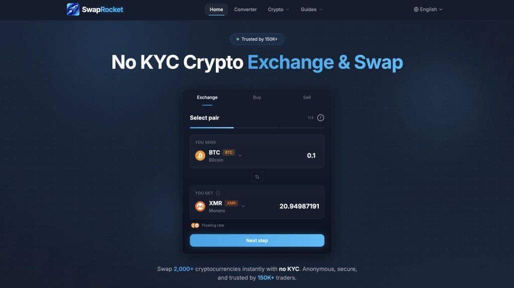 swaprocket review homepage cryptonews