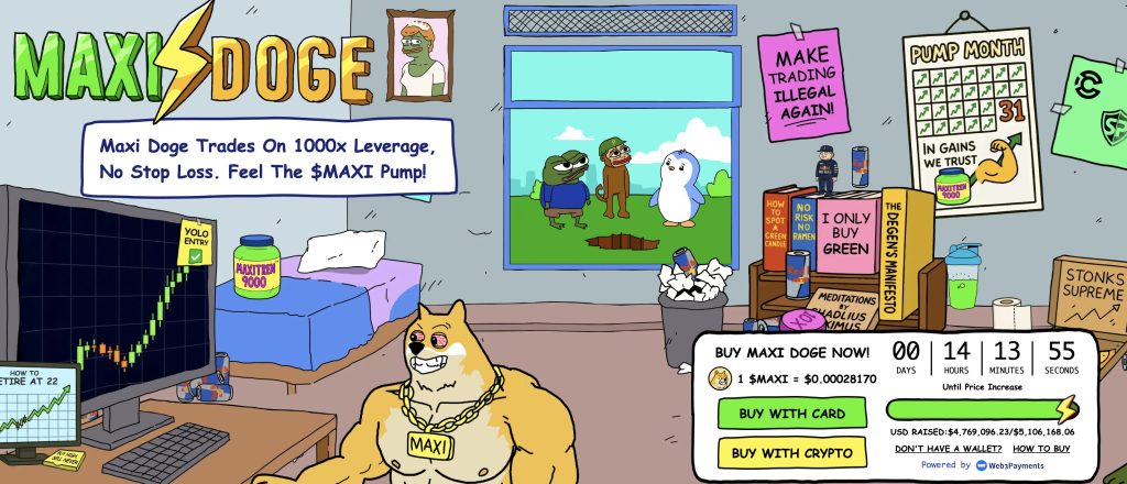 Explore the implications of recent movements in Maxi DOGE as Dogecoin faced a sharp decline after a three-week surge.