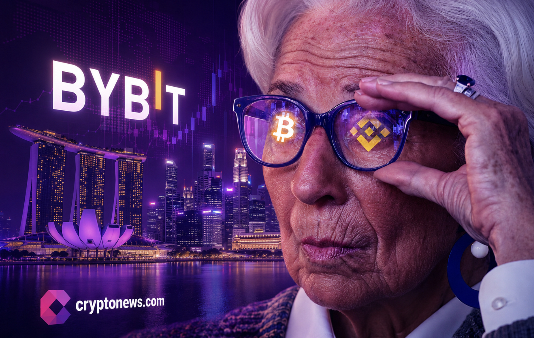 Bitcoin price falls as Binance MiCA approval reportedly stalls under ECB influence, while Bybit is added to MAS warning list.