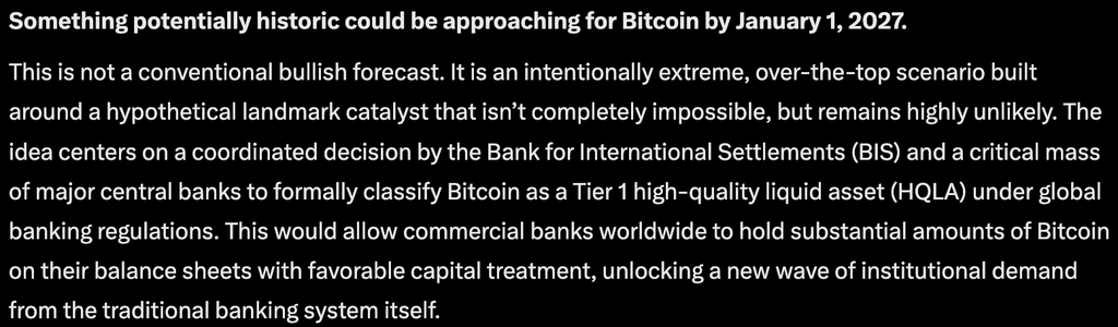 Elon Musk's AI bot, Grok AI, predicts that by January 1, 2027, Bitcoin may have hit a price target that even the BTC bulls wouldn't believe