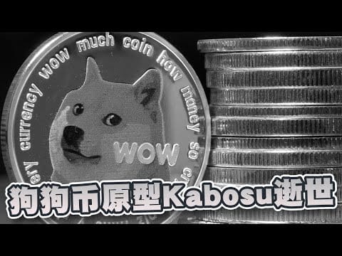 狗狗币原型Kabosu逝世终年18岁！未有引发币价飙升 24小时反录得4.3%跌幅