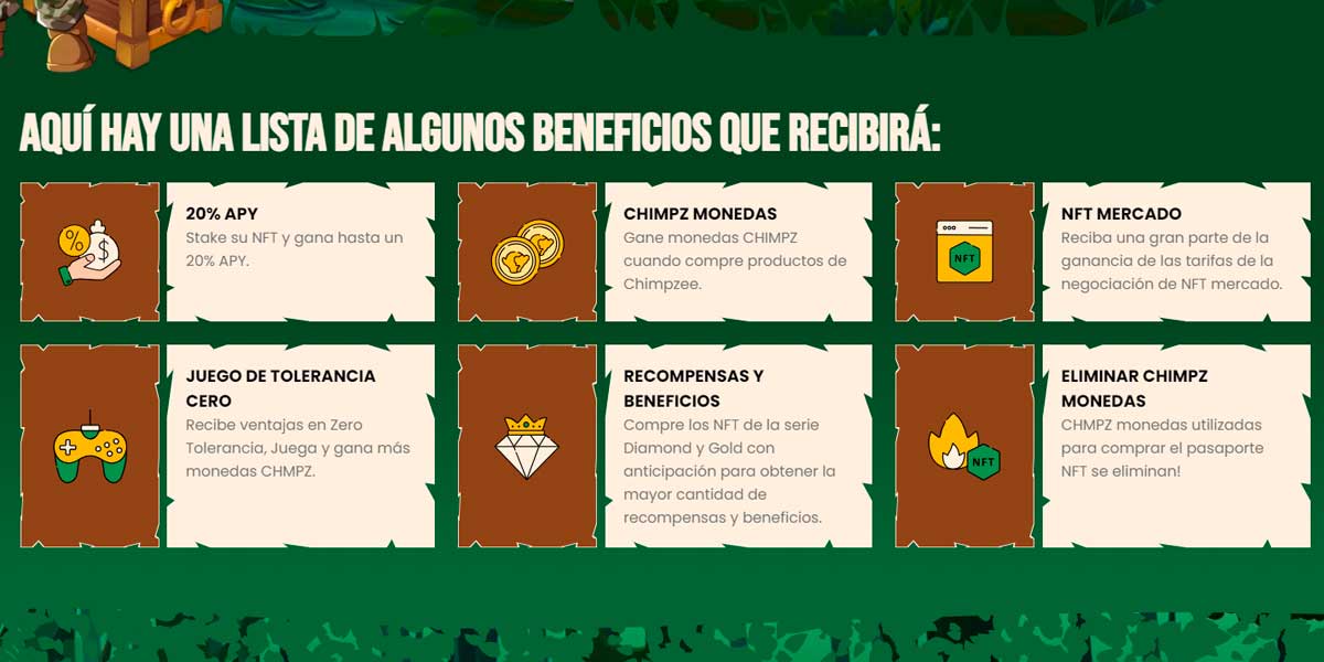 beneficios chimpzee