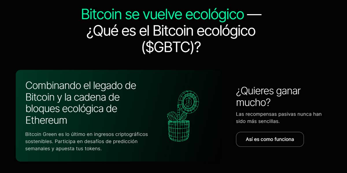 green bitcoin