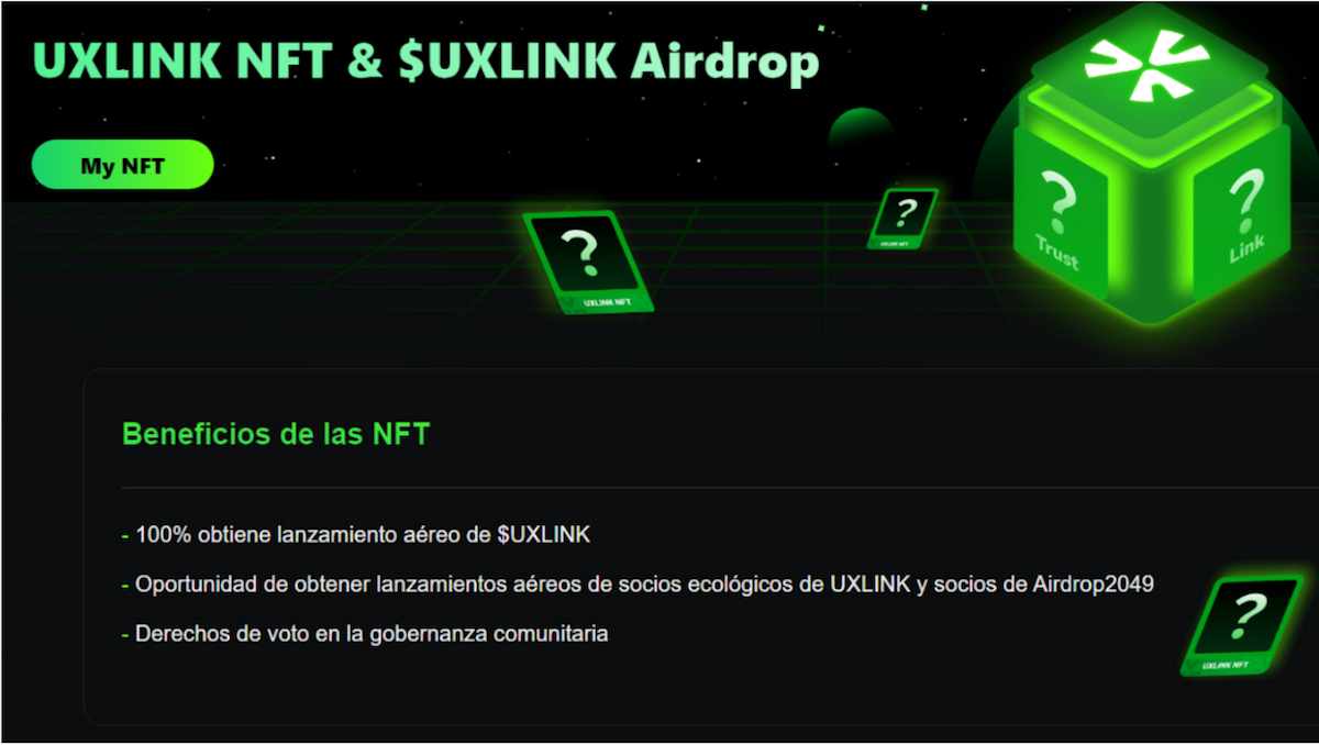 airdrop nft uxlink