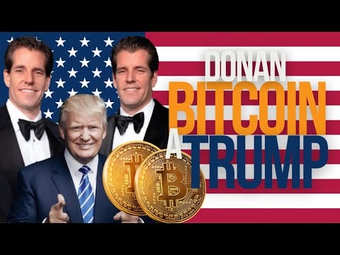 Vídeo: WINKLEVOSS donan BITCOINS a TRUMP – VENCEN Opciones de BITCOIN y ETHEREUM