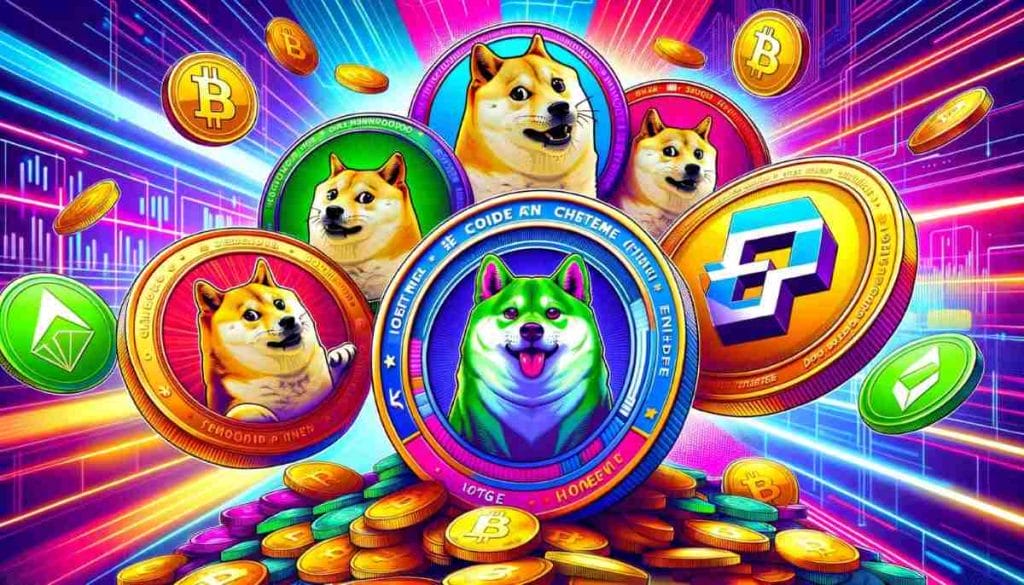 Las memecoins tienen mayor fluctuación que otras monedas como ETH o BTC.