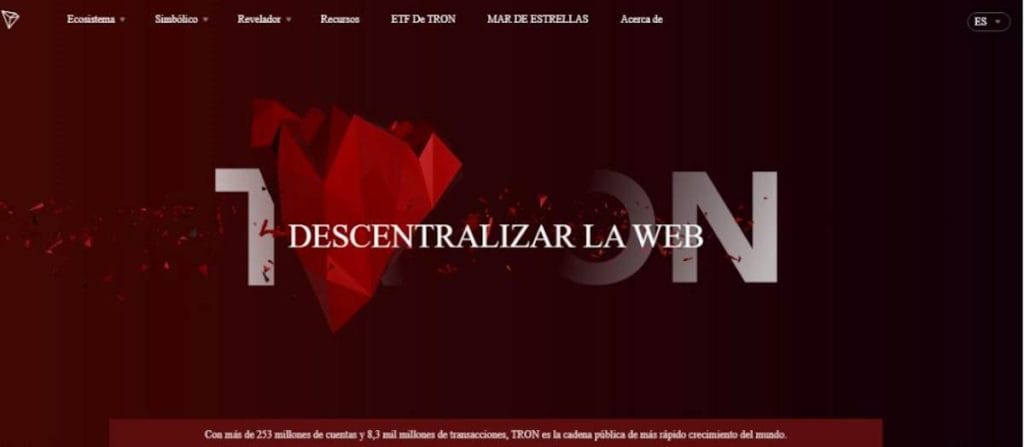precio de tron se dispara