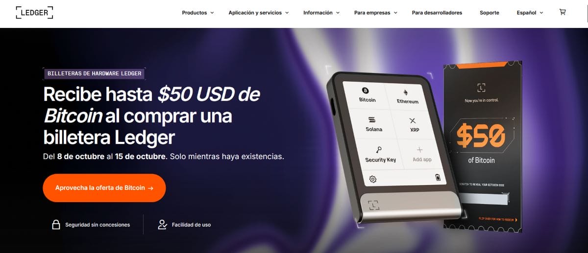 Recibe recompensas exclusivas de Bitcoin con Ledger