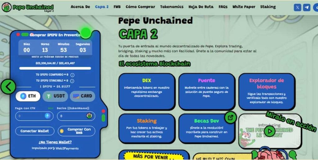 Preventa de $PEPU supera los 22 millones de dólares