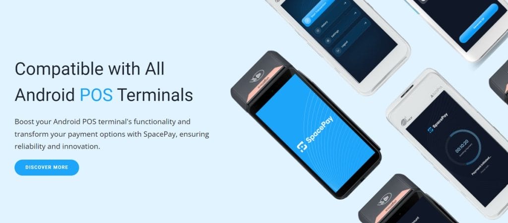 Imagen del sitio web de SpacePay