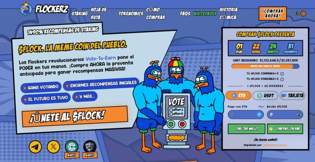 Nuevas memecoins Home de $FLOCK
