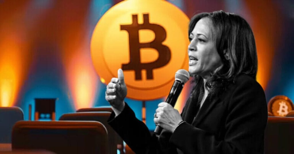 Una victoria de Kamala Harris podría perjudicar al mercado de criptomonedas.