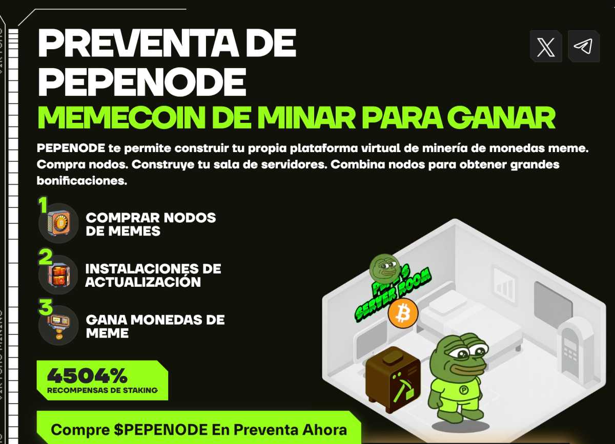 Mientras las altcoins más grandes se enfrían, Pepenode crece