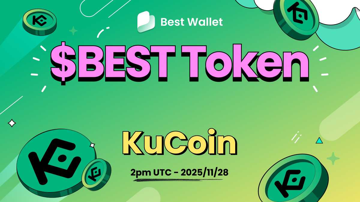 El token $BEST anuncia listado en KuCoin para el 28 de noviembre