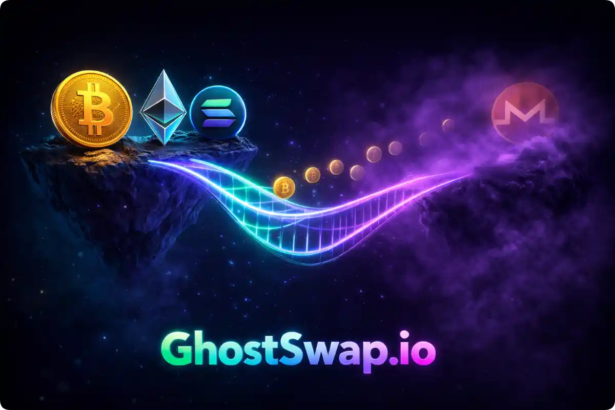 ¿Cómo transferir criptomonedas a Monero en GhostSwap?