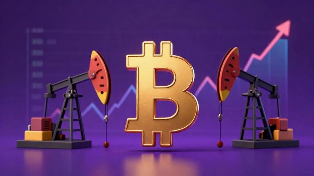 Bitcoin cae a $66.000 mientras el petróleo agita los mercados