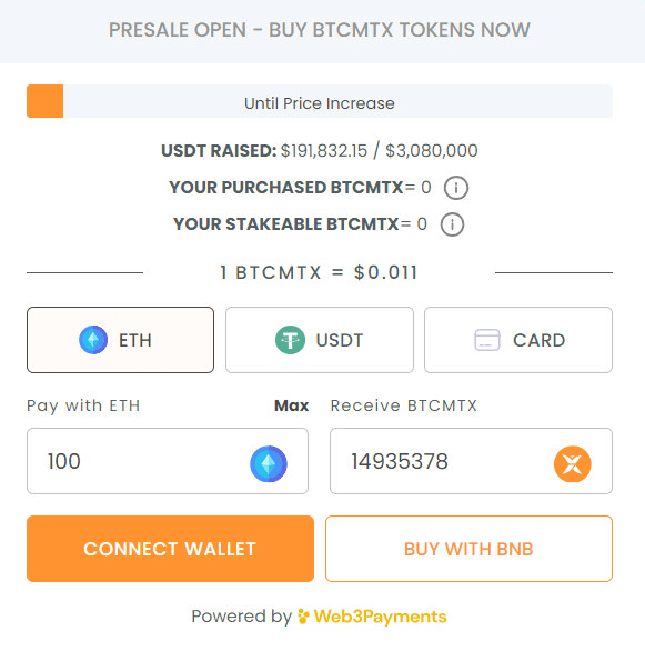 comprar tokens de bitcoin minetrix