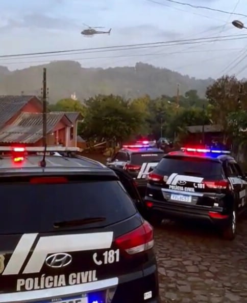 Polícia brasileira em Santa Catarina