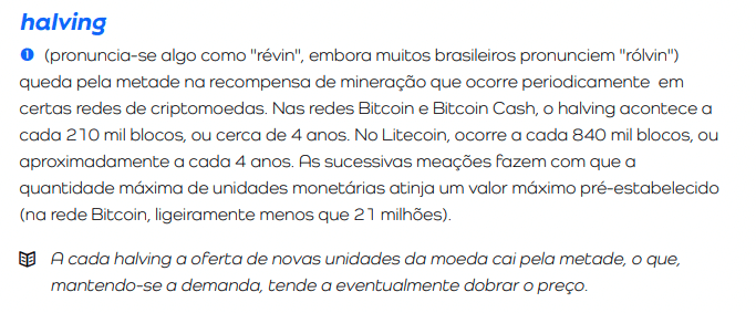 halving