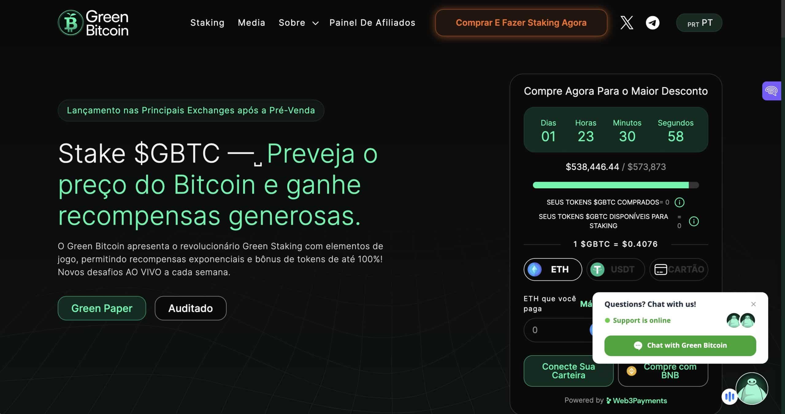 Green Bitcoin lança ferramenta predict-to-earn - CryptoNews Brasil