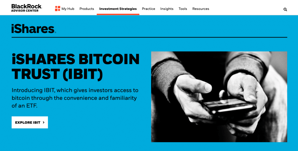 ETF de Bitcoin - BlackRock
