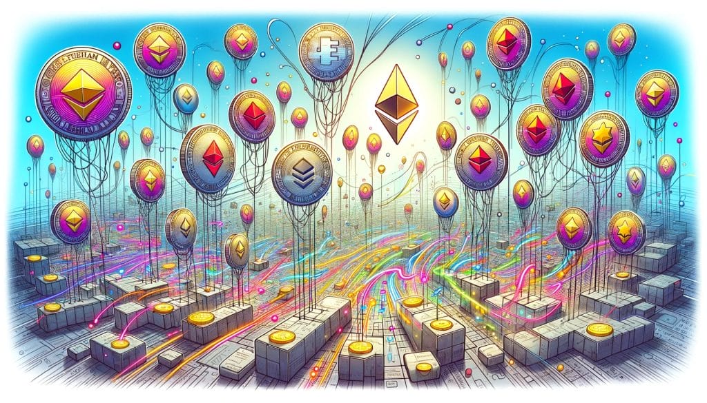 Meme coins baseadas na rede Ethereum se tornaram virais em fevereiro