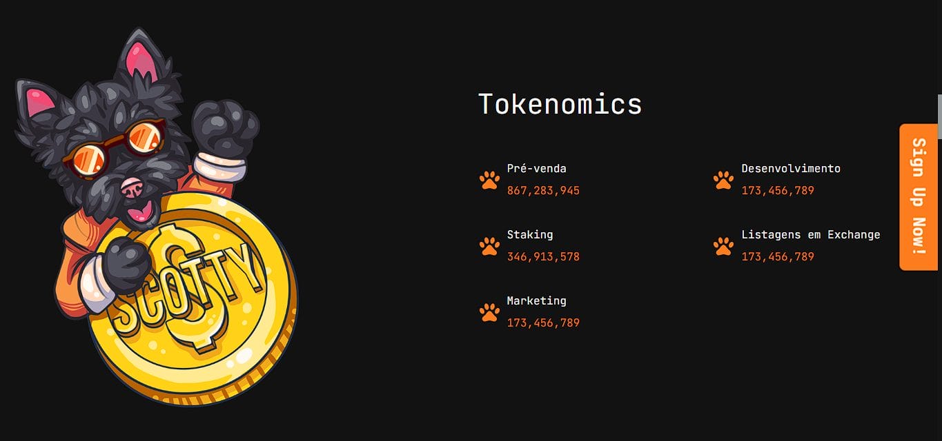 Análise da tokenomia do $Scotty