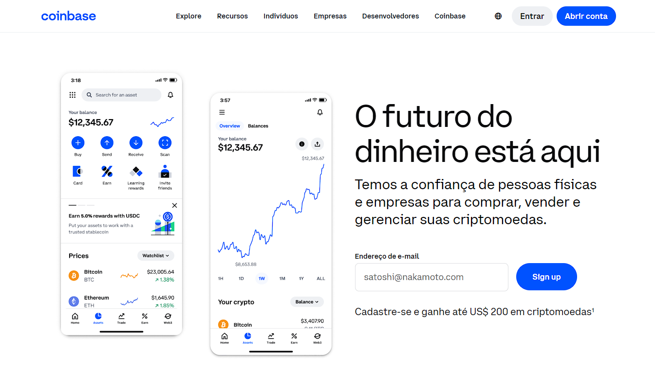 site-oficial-da-coinbase