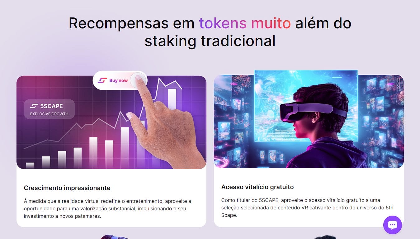 Funcionamento do token 5thScape