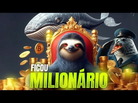 Vários ficaram ricos com Slothana, qual será a próxima meme coin?