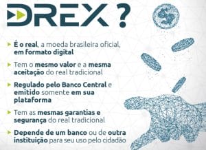 Fonte do governo federal contesta controle do Drex pelo BC