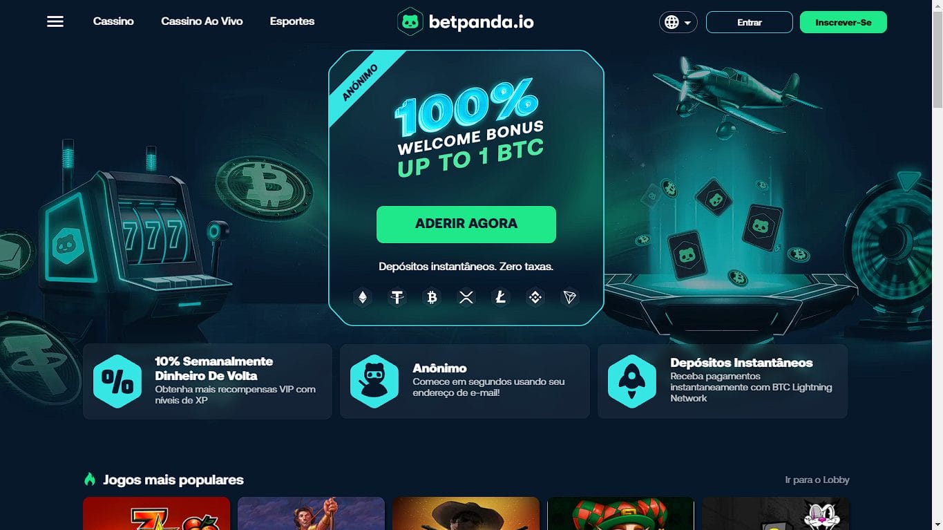 O Betpanda é um dos melhores cassinos com saque imediado disponíveis no Brasil