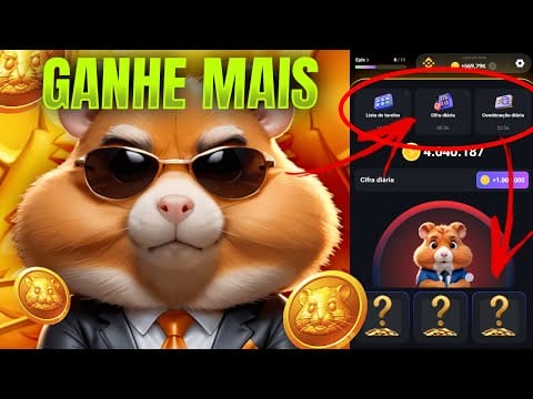 Qual a Combinação e Cifra diária do Hamster Kombat Airdrop [12/07]🚨