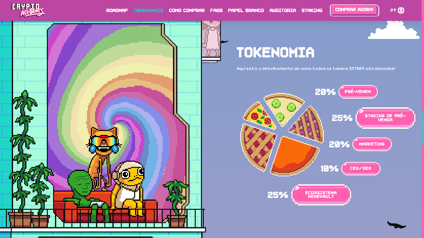 Crypto All-Stars Previsão de Preço: tokenomia e detalhes do projeto