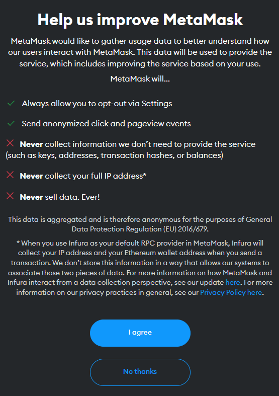Hur sätta upp en MetaMask-plånbok