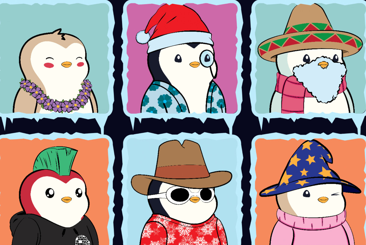 Pudgy penguins