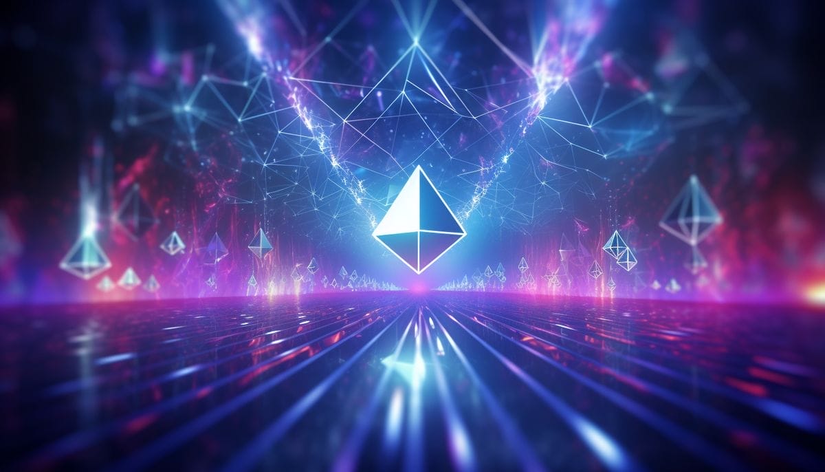 Ethereum layer-2 alustat. Kuvituskuva.