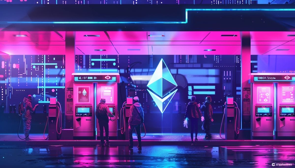 Ethereum kaasumaksut kuvituskuva.