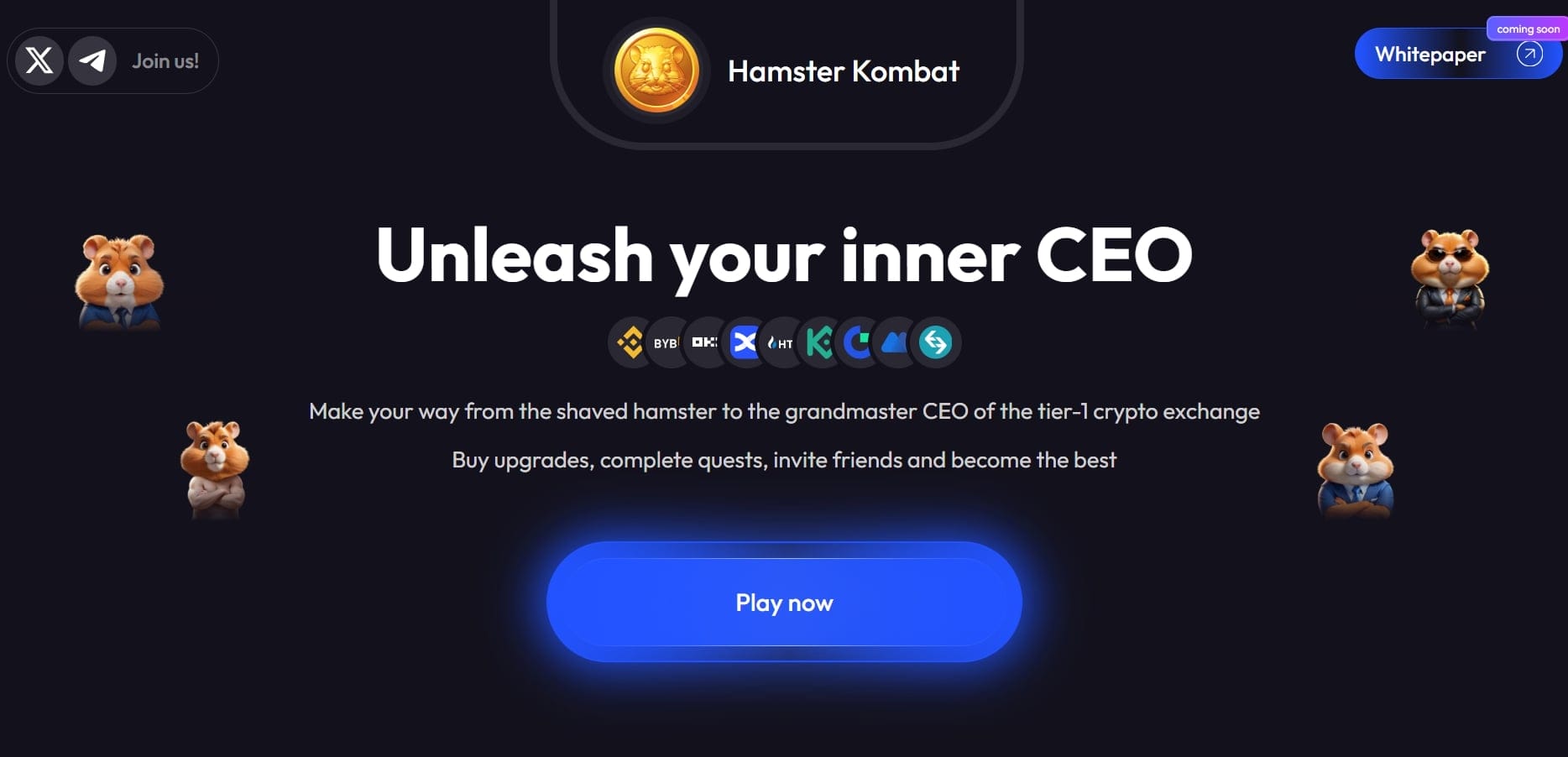 Hamster Kombat peli