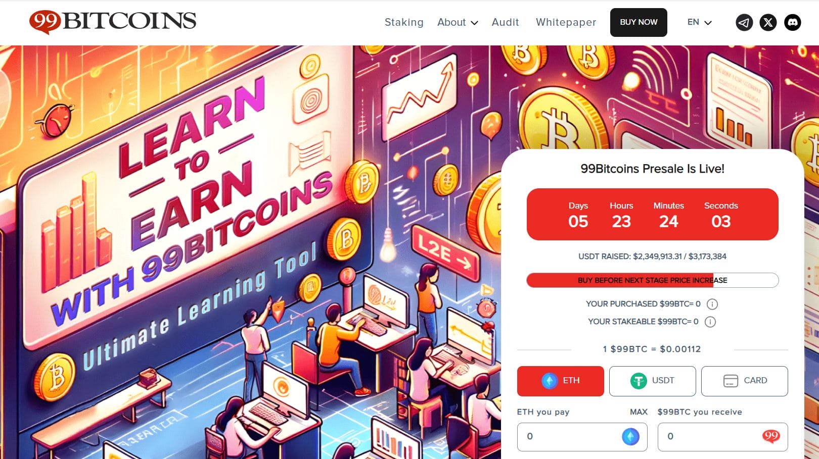 99bitcoins ennakkomyynti