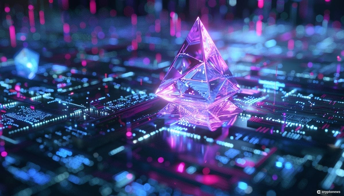 Ethereum-verkon kuvituskuva.