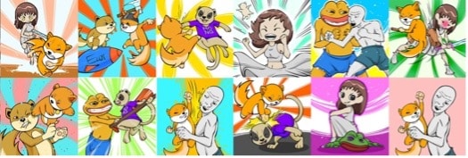 밈 컴뱃 캐릭터