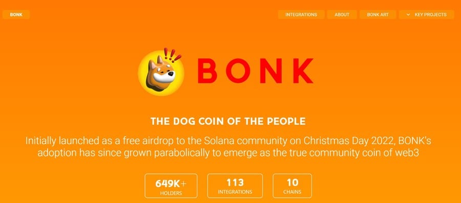 bonk 코인