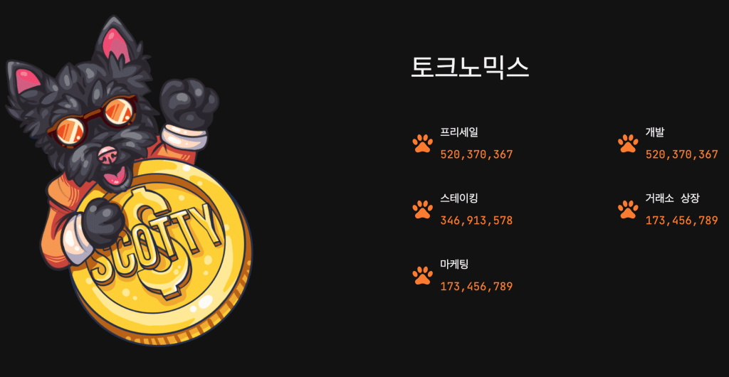 스코티AI 토크노믹스
