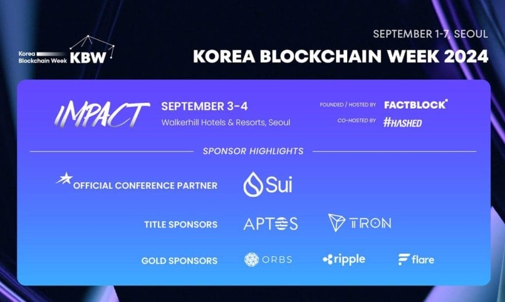 코리아 블록체인 위크 2024