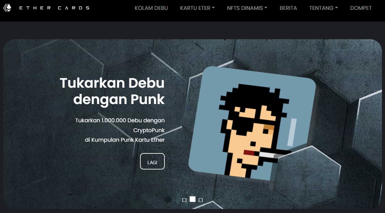 Ether Cards Pasar NFT