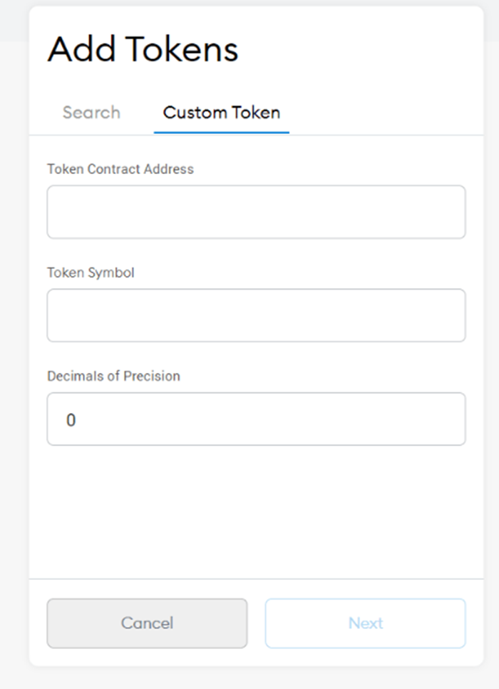 Token ke MetaMask