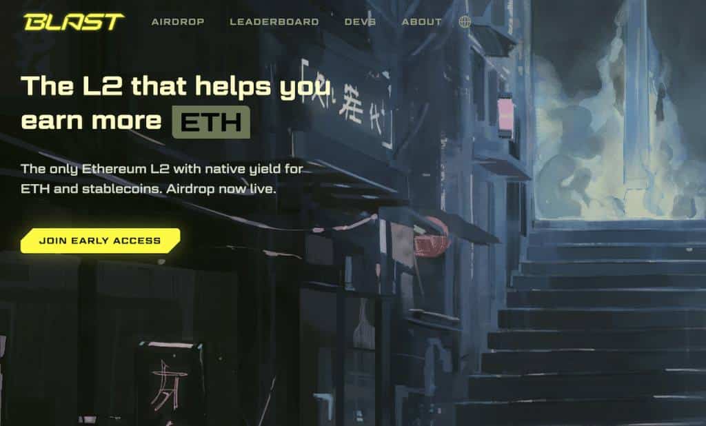 Ethereum Layer-2 Baru Blast Mendekati Solana Setelah