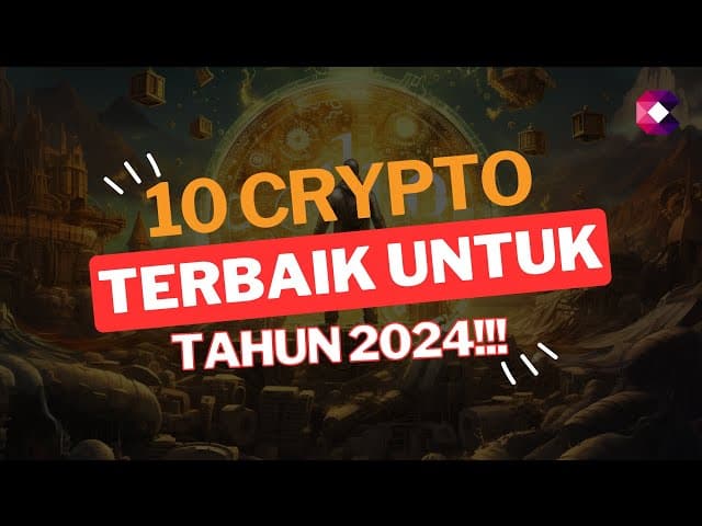10 KRIPTO POTENSIAL UNTUK TAHUN 2024!!