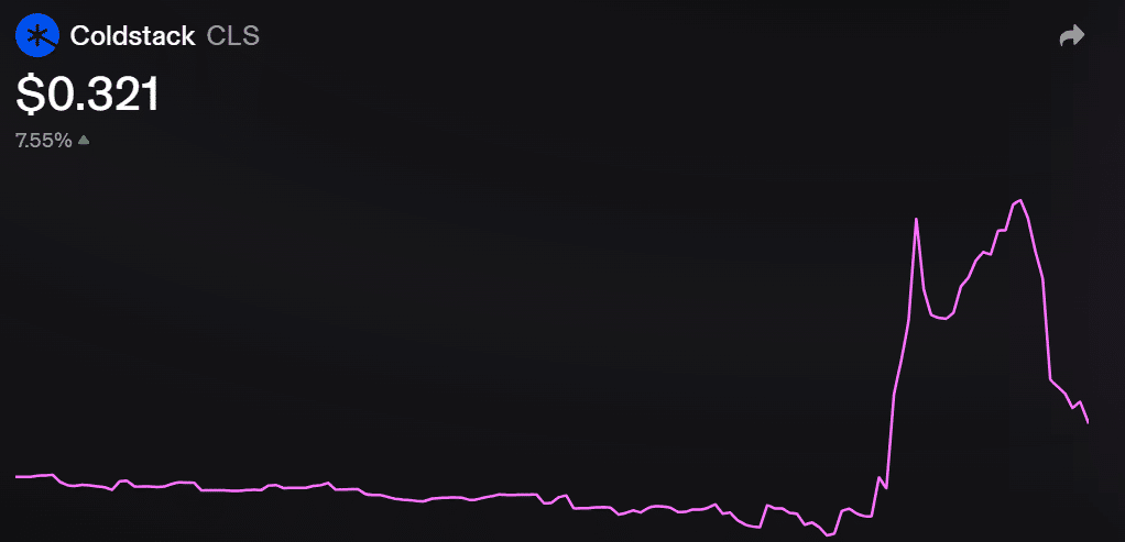 Coldstack ($CLS)